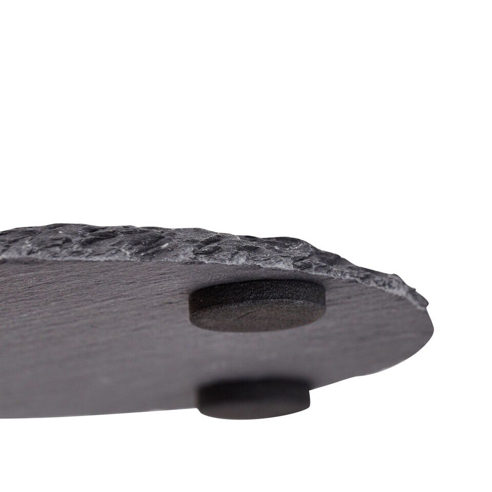 8 Pack Slate Drink Coasters with Holder for Coffee Table, Bar, Kitchen