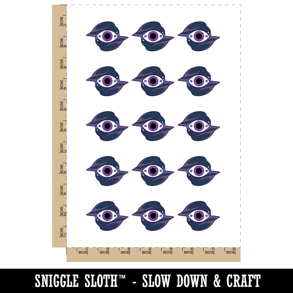 Eye of Odin Ravens Viking Norse Temporary Tattoo Water Resistant Fake Body Art Set Collection (1 Sheet)