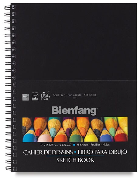 Bienfang Sketchbook - 12&#x22; x 9&#x22;, 75 Sheets