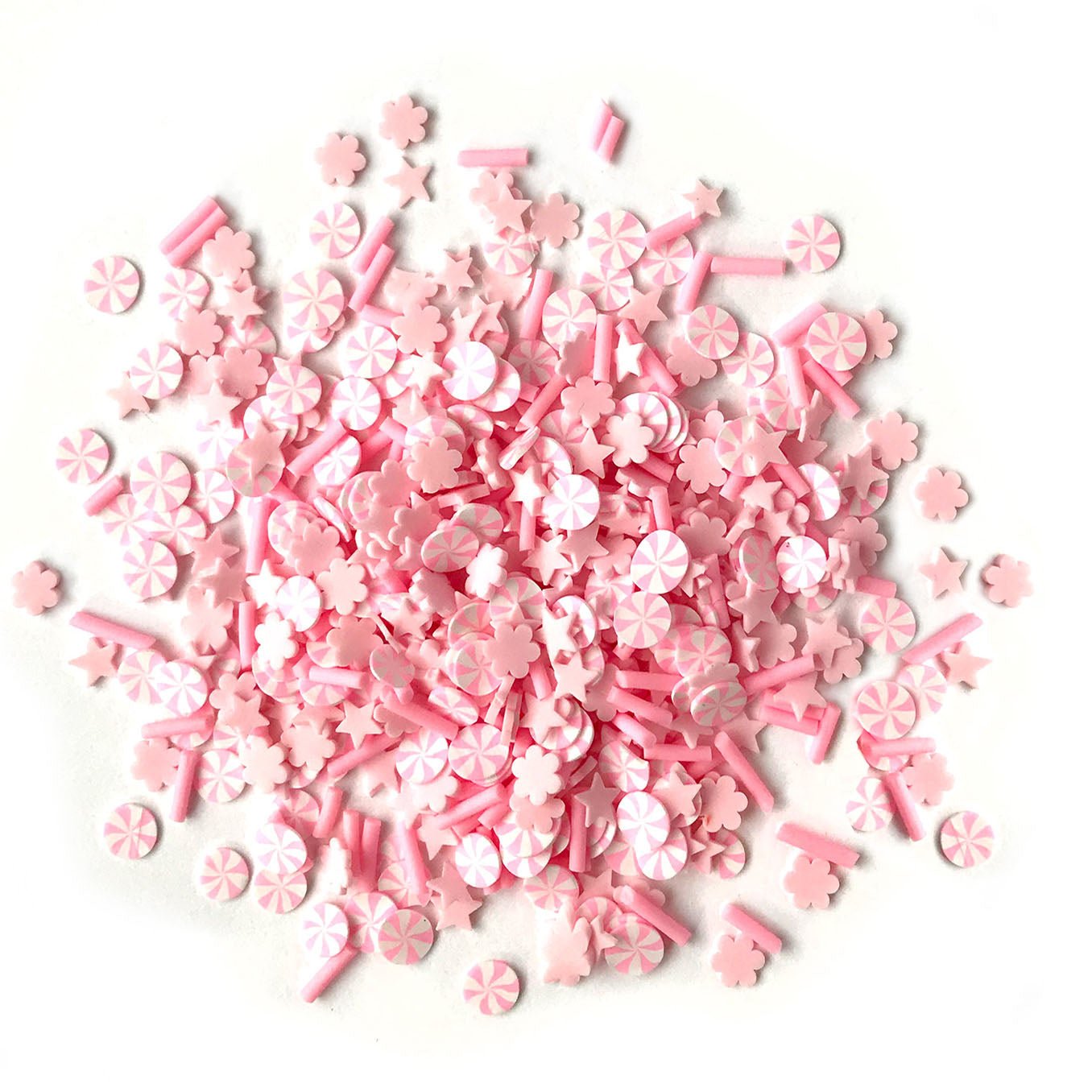 Buttons Galore and More Sprinkletz - Tiny Polymer Clay Embellishments - Romance Bundle 60 grams