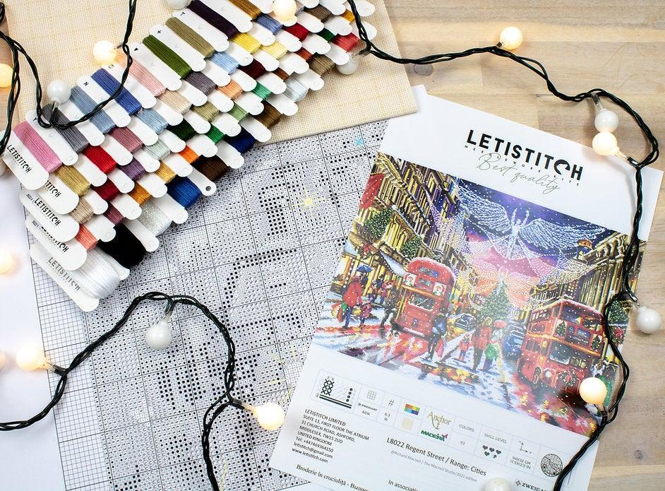 Counted Cross Stitch Kit Regent Street/Range: Cities L8022