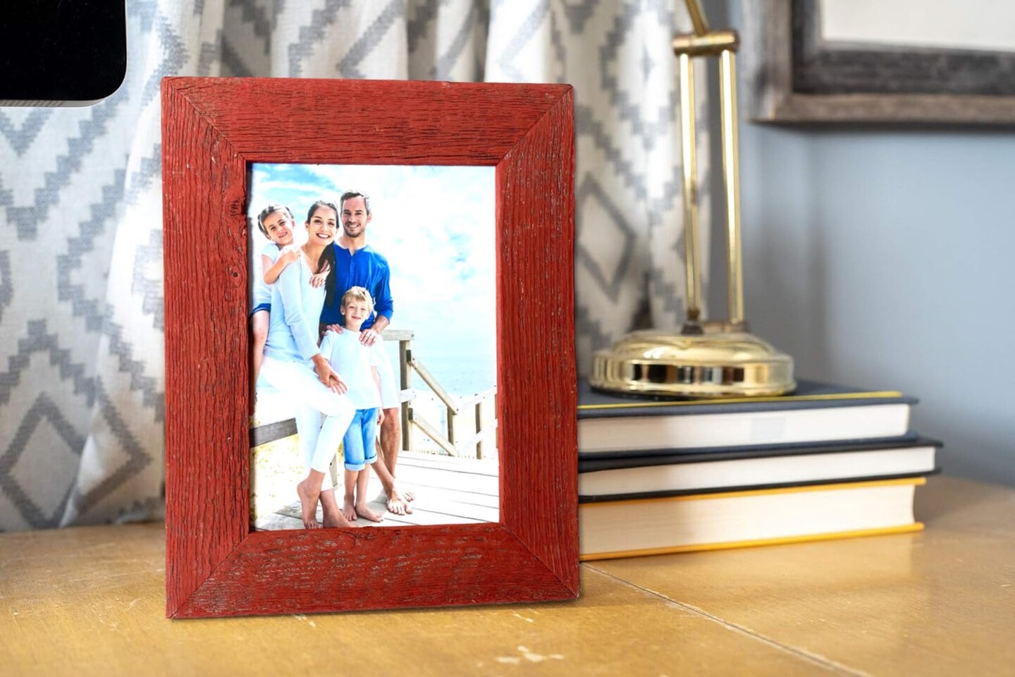 Rustic Farmhouse Standard Tabletop Reclaimed Wood Picture Frame
