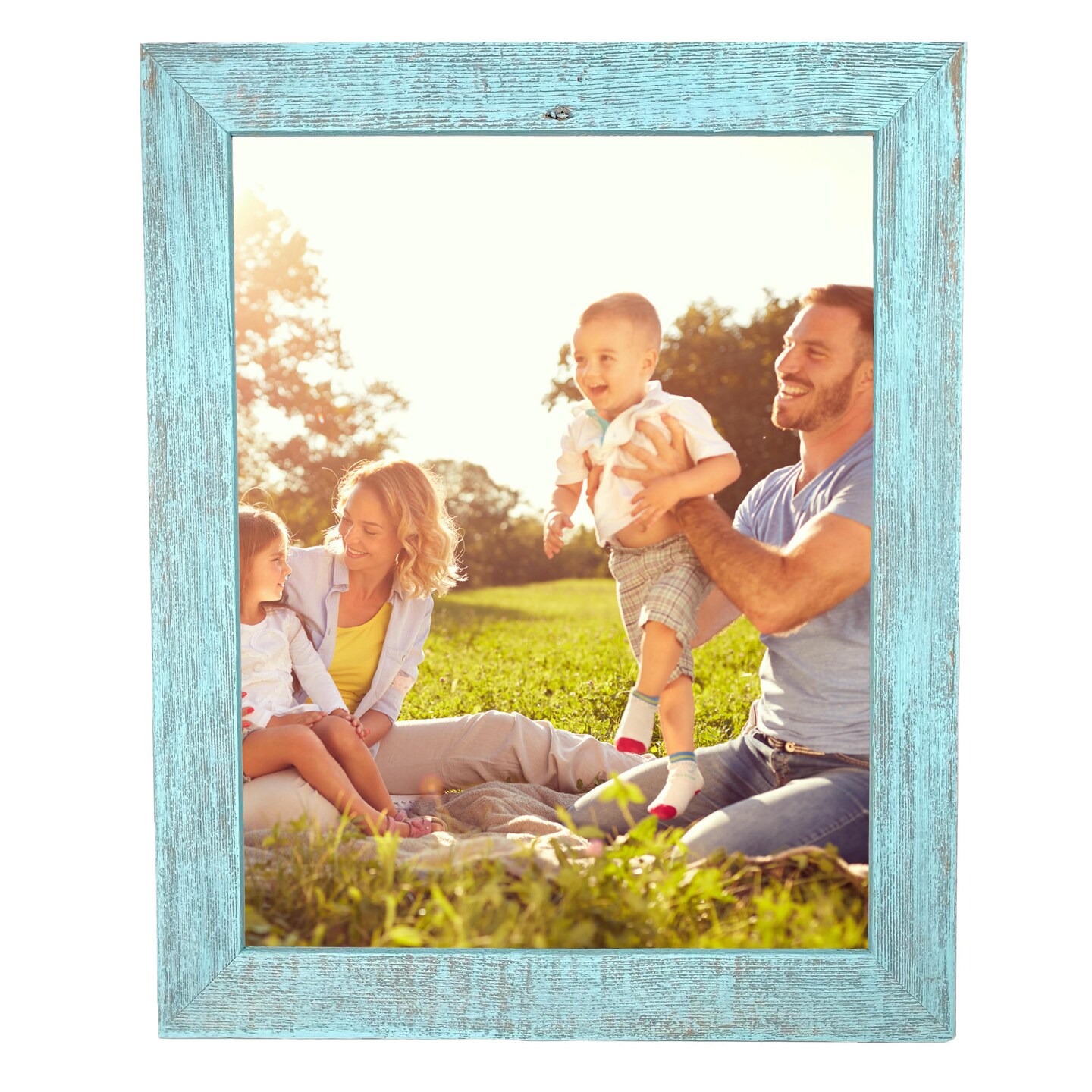 Rustic Farmhouse Standard Reclaimed Wood Picture Frame