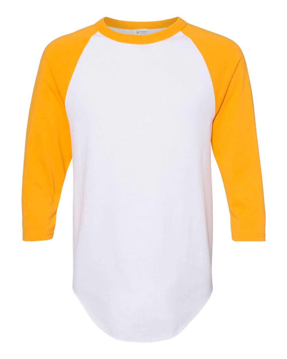 Augusta® Three-Quater Raglan Sleeve Baseball Crewneck Long Sleeve Jersey