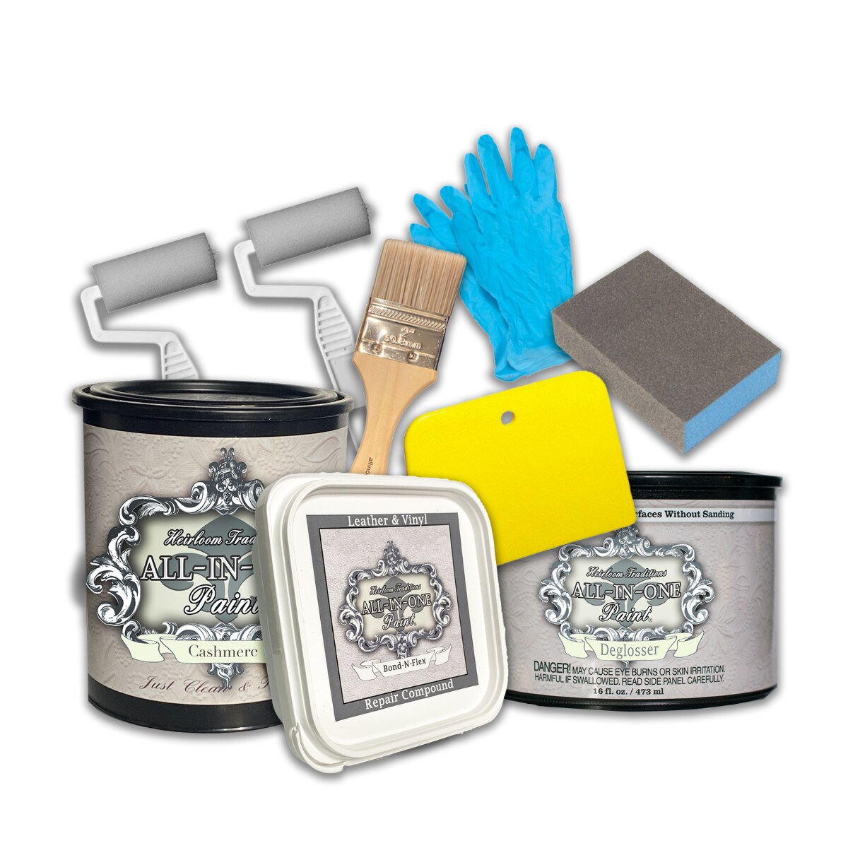 ALLINONE Paint by Heirloom Traditions, BondNFlex Vinyl & Leather