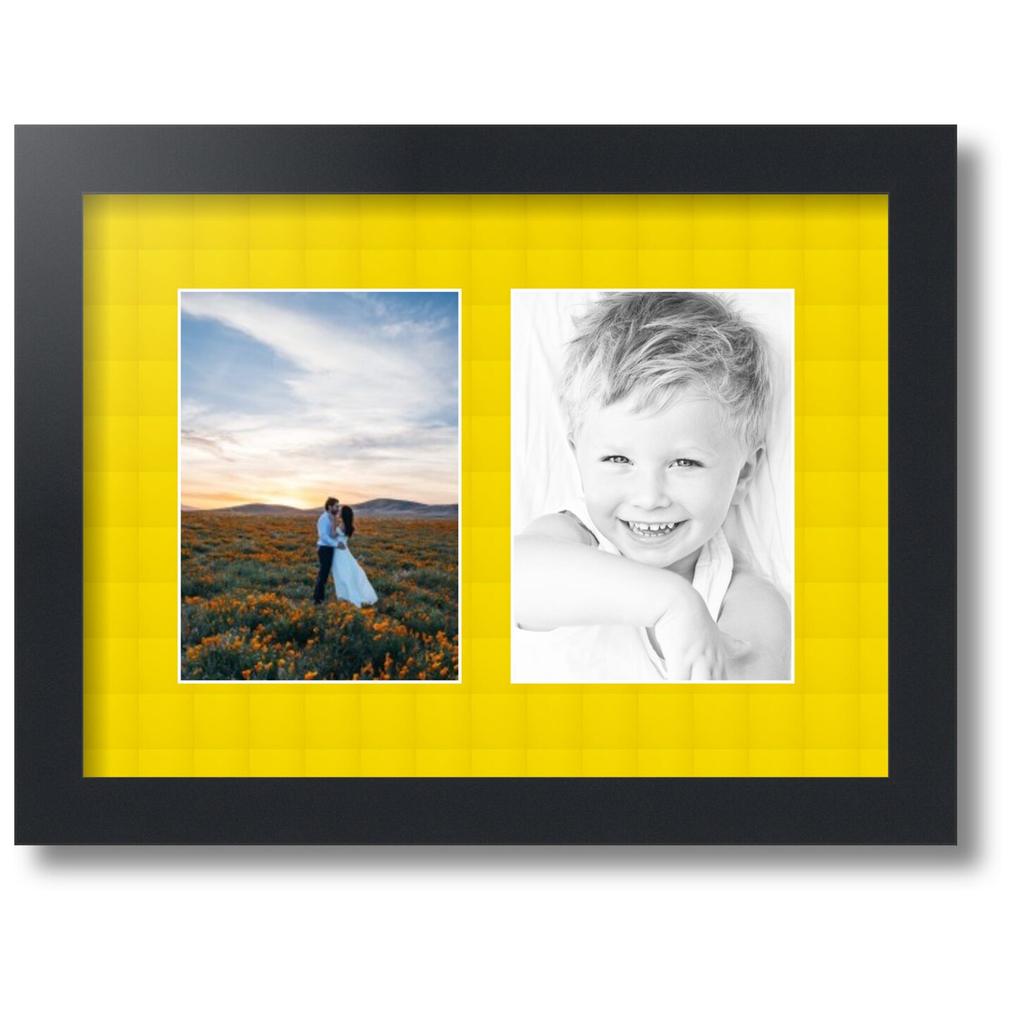 ArtToFrames Collage Photo Picture Frame with 2 5x7 inch Openings
