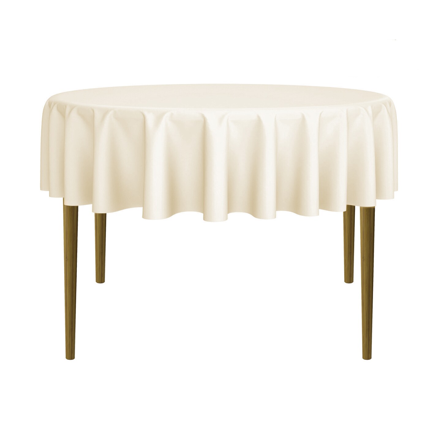 Lann's Linens - 20 Premium Round Tablecloths for Wedding / Banquet / Restaurant - Polyester Fabric Table Cloths