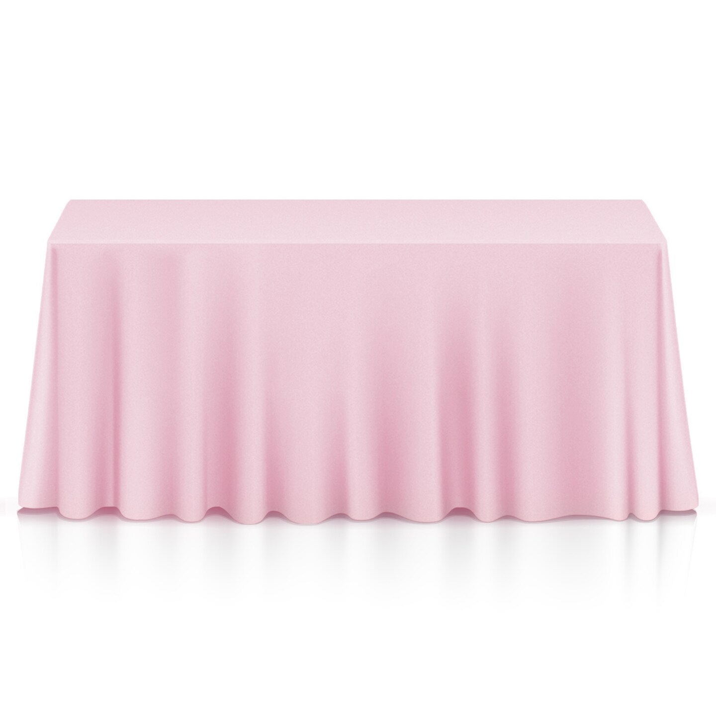 Lann's Linens Rectangular Tablecloths, Washable Polyester Fabric Table Cloths for Dining Tables, Parties, Restaurants, Weddings