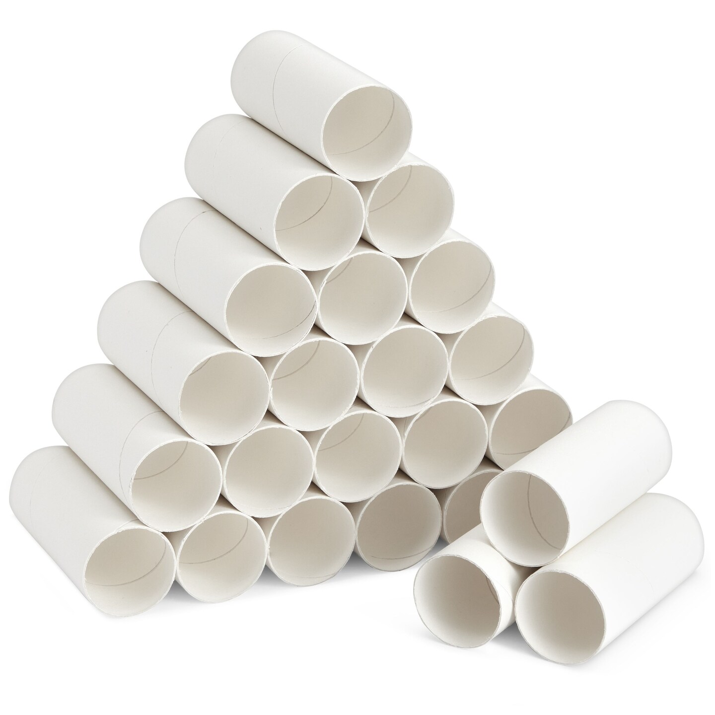 24 Pack Cardboard Tubes for Crafts, Empty Toilet Paper Rolls for