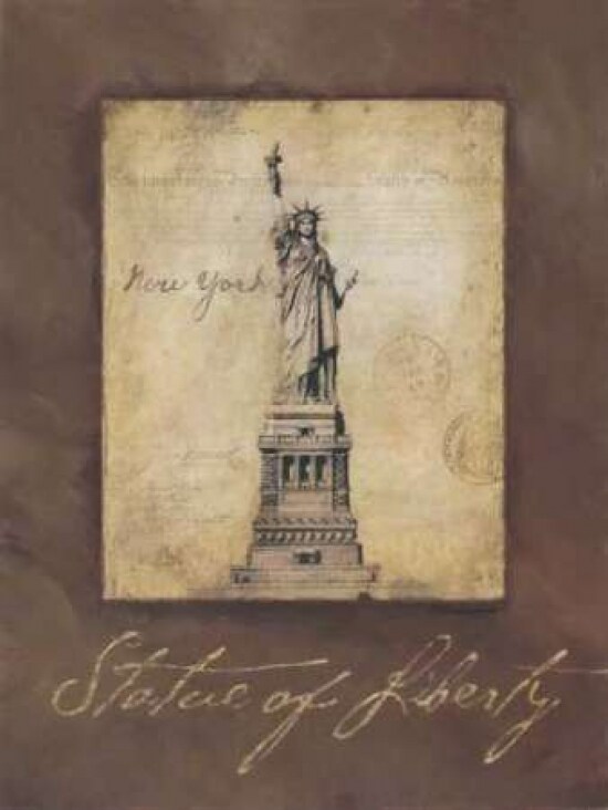 Statue of Liberty Poster Print by Stephanie Marrott - Item # VARPDXSM6491
