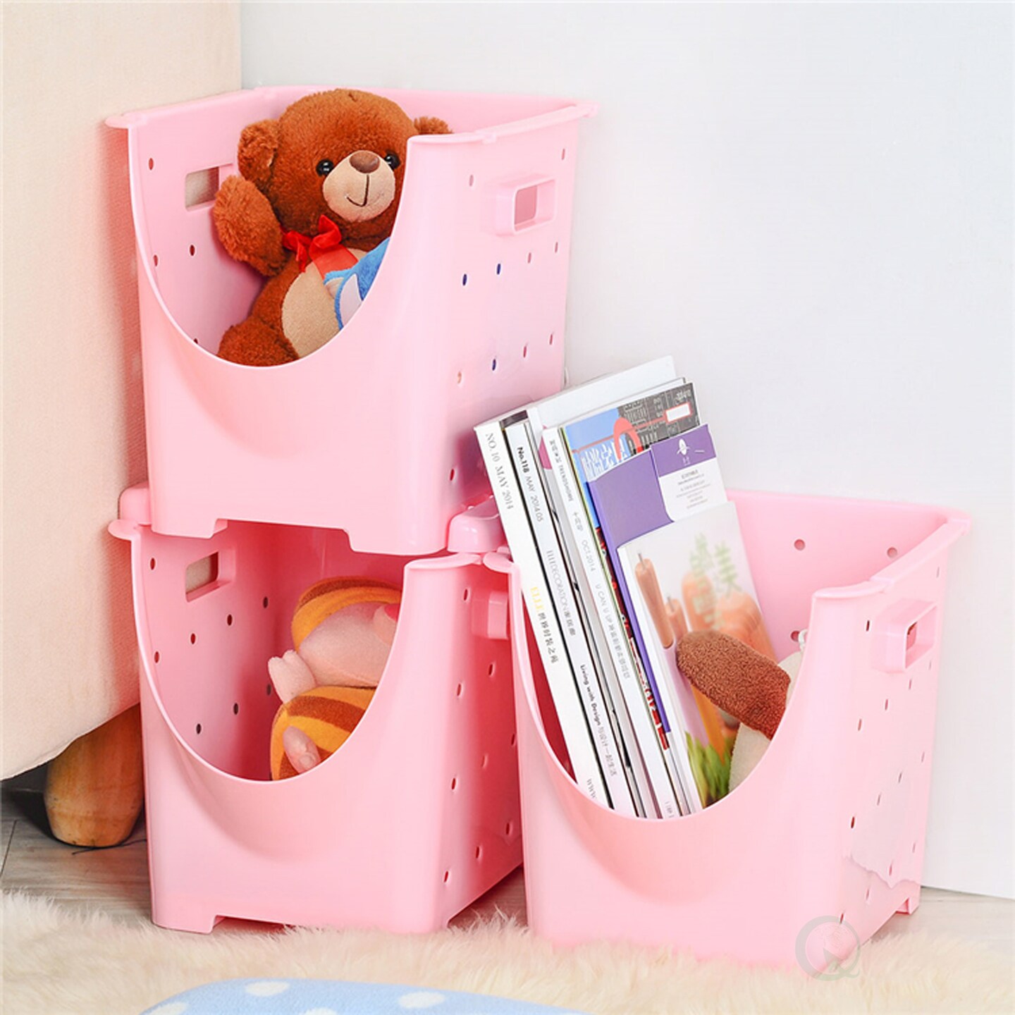 Stackable Plastic Storage Container