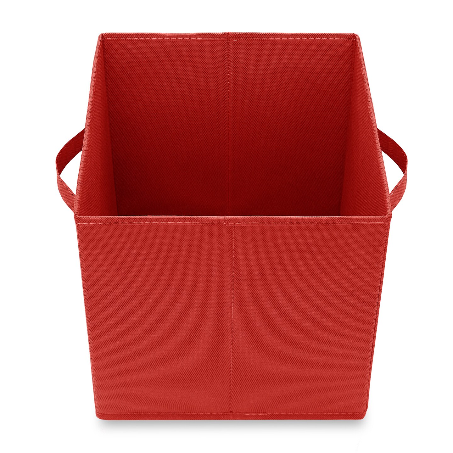 Casafield Set of 6 Collapsible Fabric Cube Storage Bins - 11" Foldable Cloth Baskets for Shelves, Cubby Organizers & More