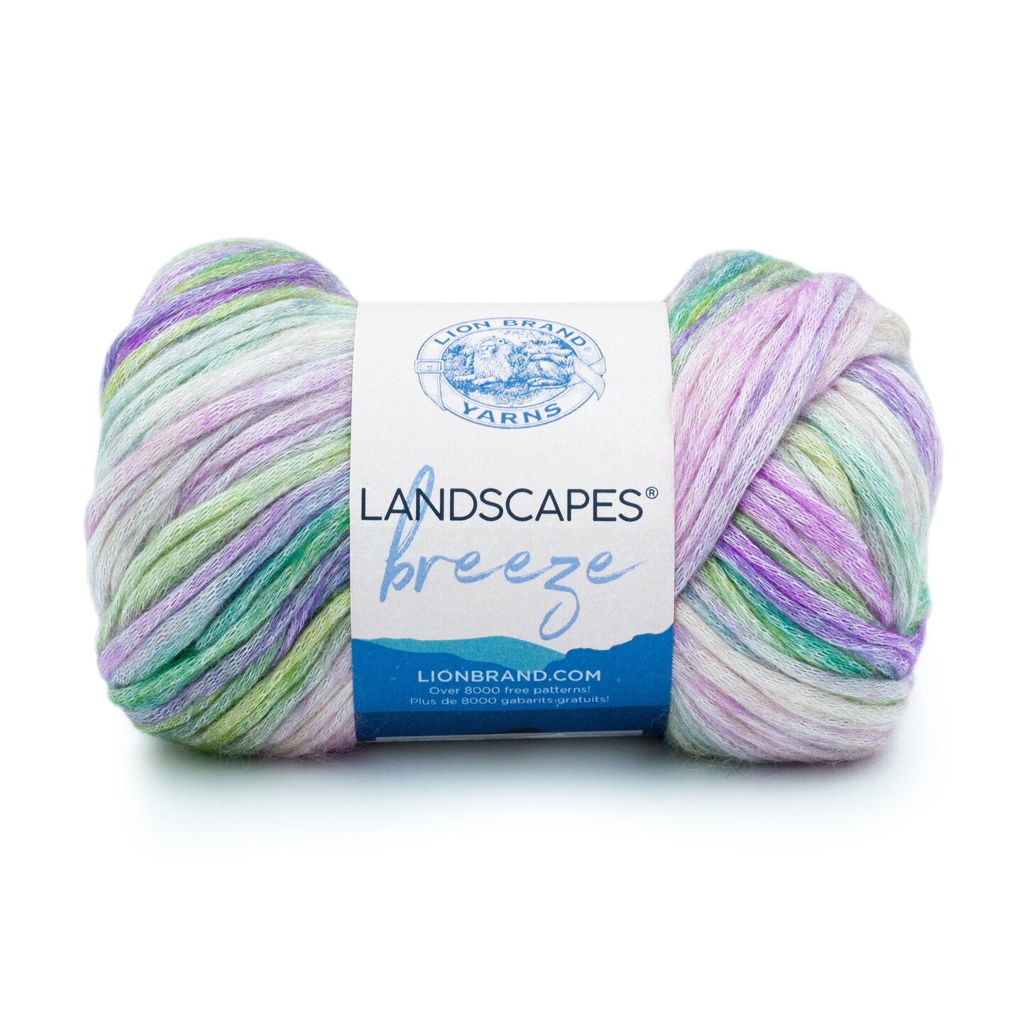 Lion Brand Landscapes Breeze Yarn-Rainforest
