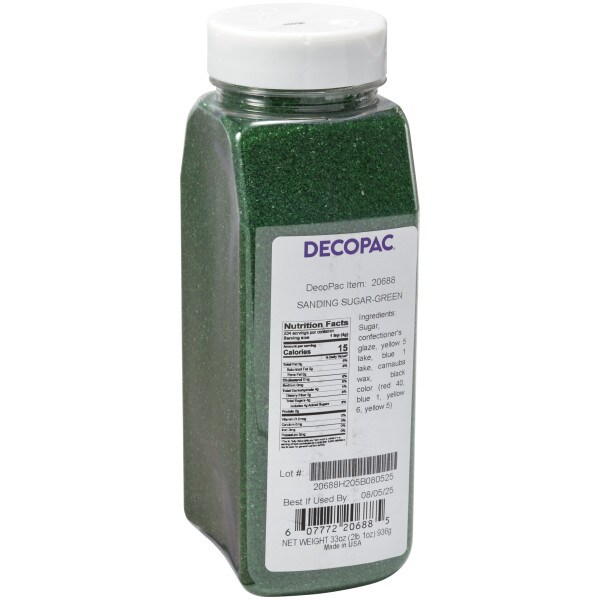 Green Sanding Sugar