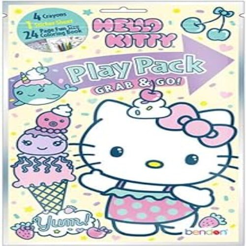 Hello Kitty Playpack Grab And Go Party Favors Compact Fun 1 Piece Gift