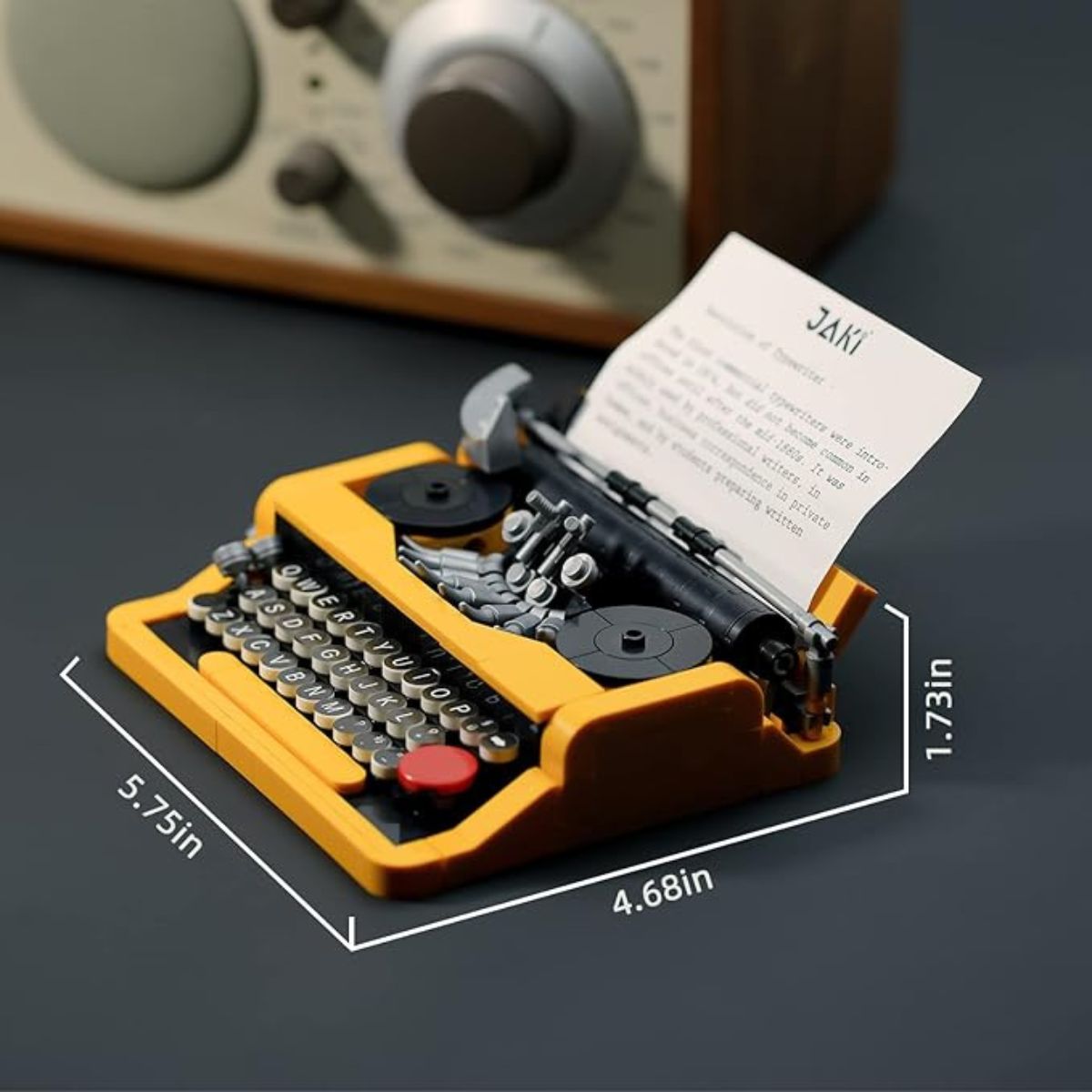 Cute Typewriter Building Set