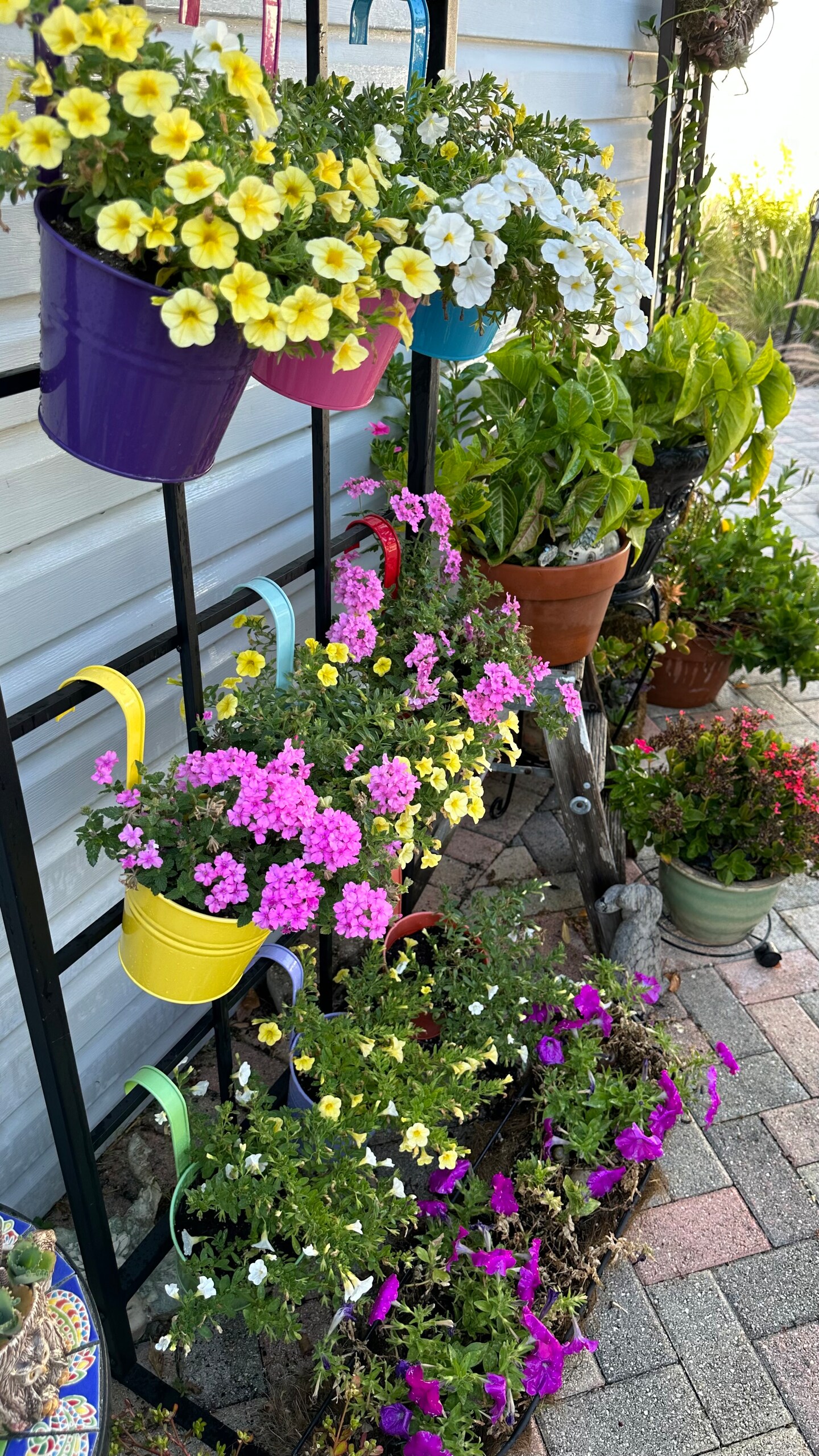 Freestanding Deck or Patio Trellis, Classic Style, Size 65