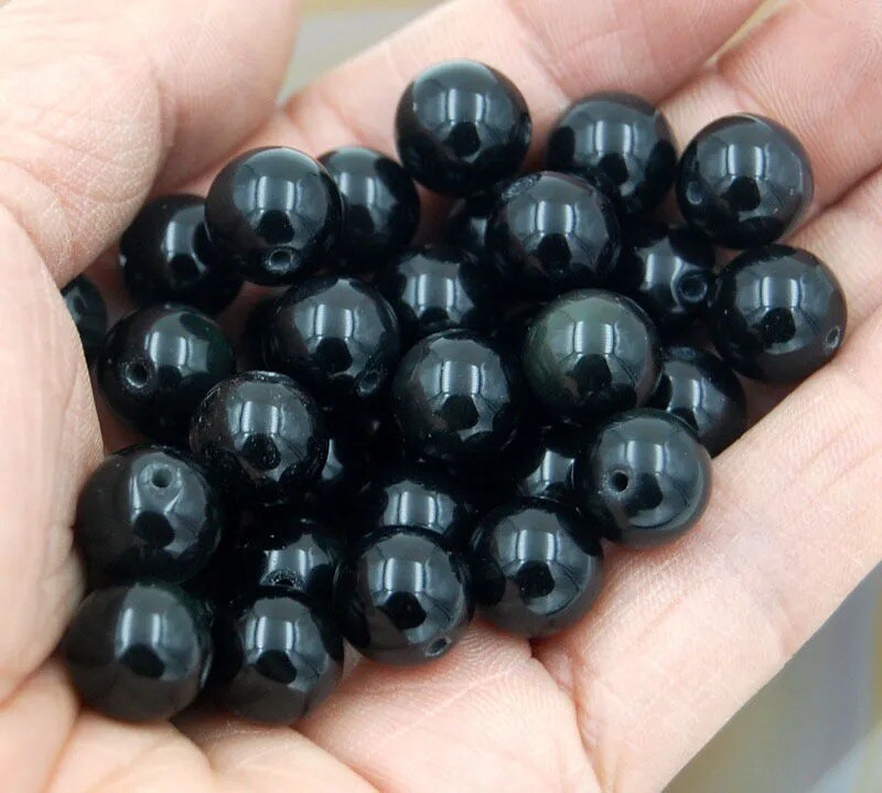 100 PCS Natural Gemstone Round Beads