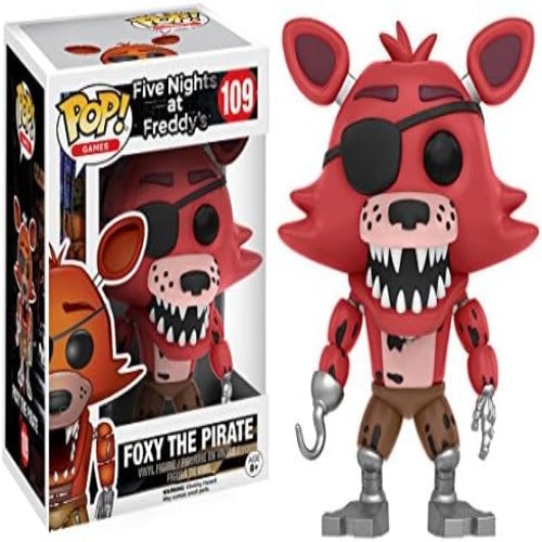 Foxy The Pirate Funko Pop 109 Five Nights At Freddys Collectible Figure