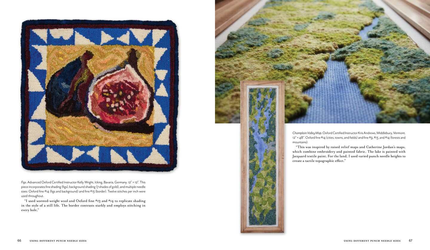 Intermediate &#x26; Advanced Punch Needle Rug Hooking: Techniques, Projects, and Inspirations