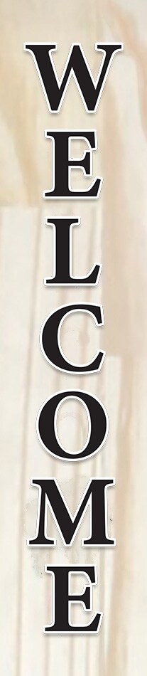 Welcome Wood Porch Board Collection