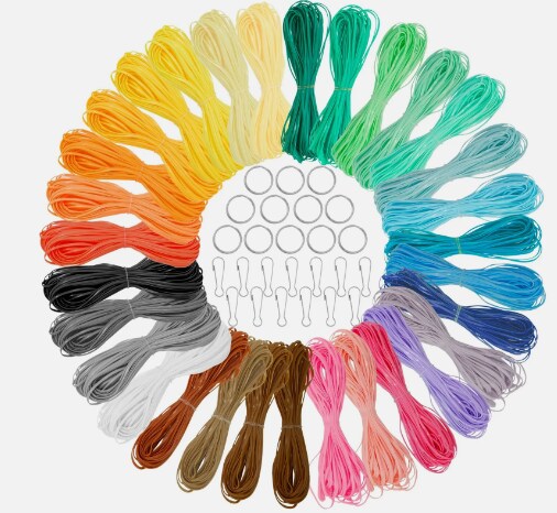 31 Colors Lanyard Gimp String Boondoggle Kit | Michaels