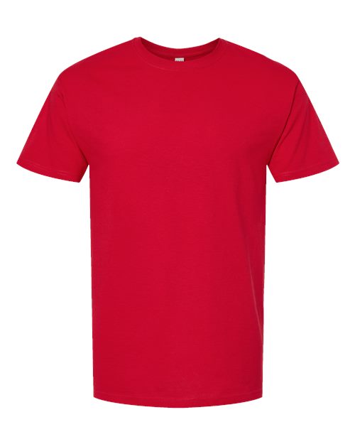 12 Pack: Gold Soft Touch Short Sleeve Crew-Neck T-Shirts For Adults