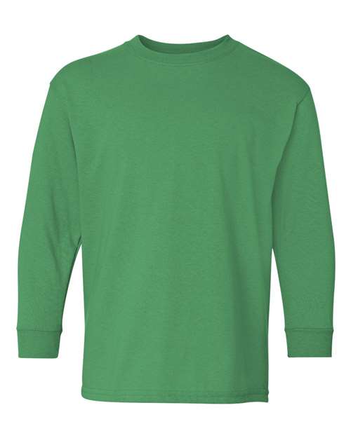 12 Pack : Heavy Cotton Youth Long Sleeve T-Shirt l 100% cotton | Michaels