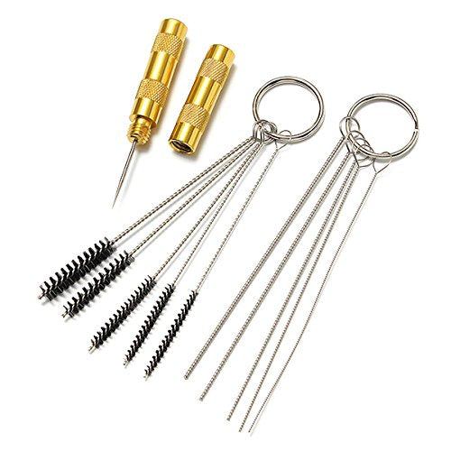 11 Piece Complete Airbrush Cleaning Kit for Use with All Airbrushes