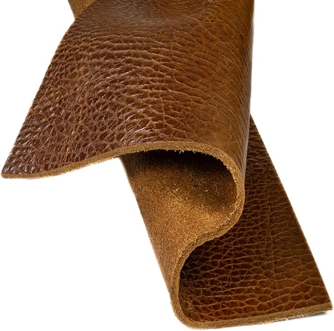 FabricLA | Genuine Leather | Tooling and Crafting Sheets | Heavy Duty Full Grain Cowhide Leathers