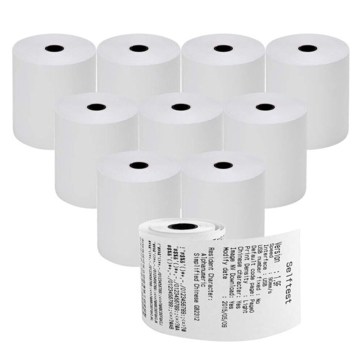10 Pack Thermal Receipt Rolls 3-1/8&#x22; x 230&#x27;