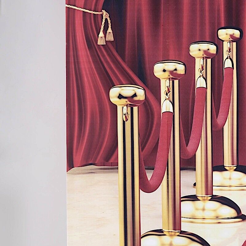 8 ft Vinyl PHOTO BACKGROUND Hollywood Red Carpet Backdrop