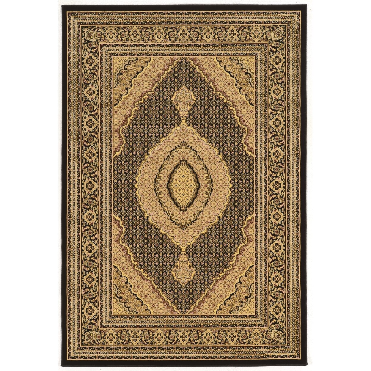 Linon Home Decor Persian Treasures Mahi Tabriz Red 9X12