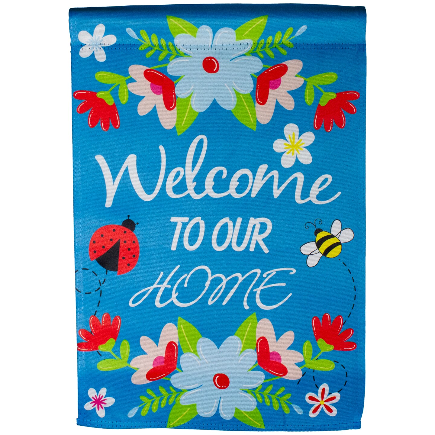 Northlight Welcome to Our House Garden Flag