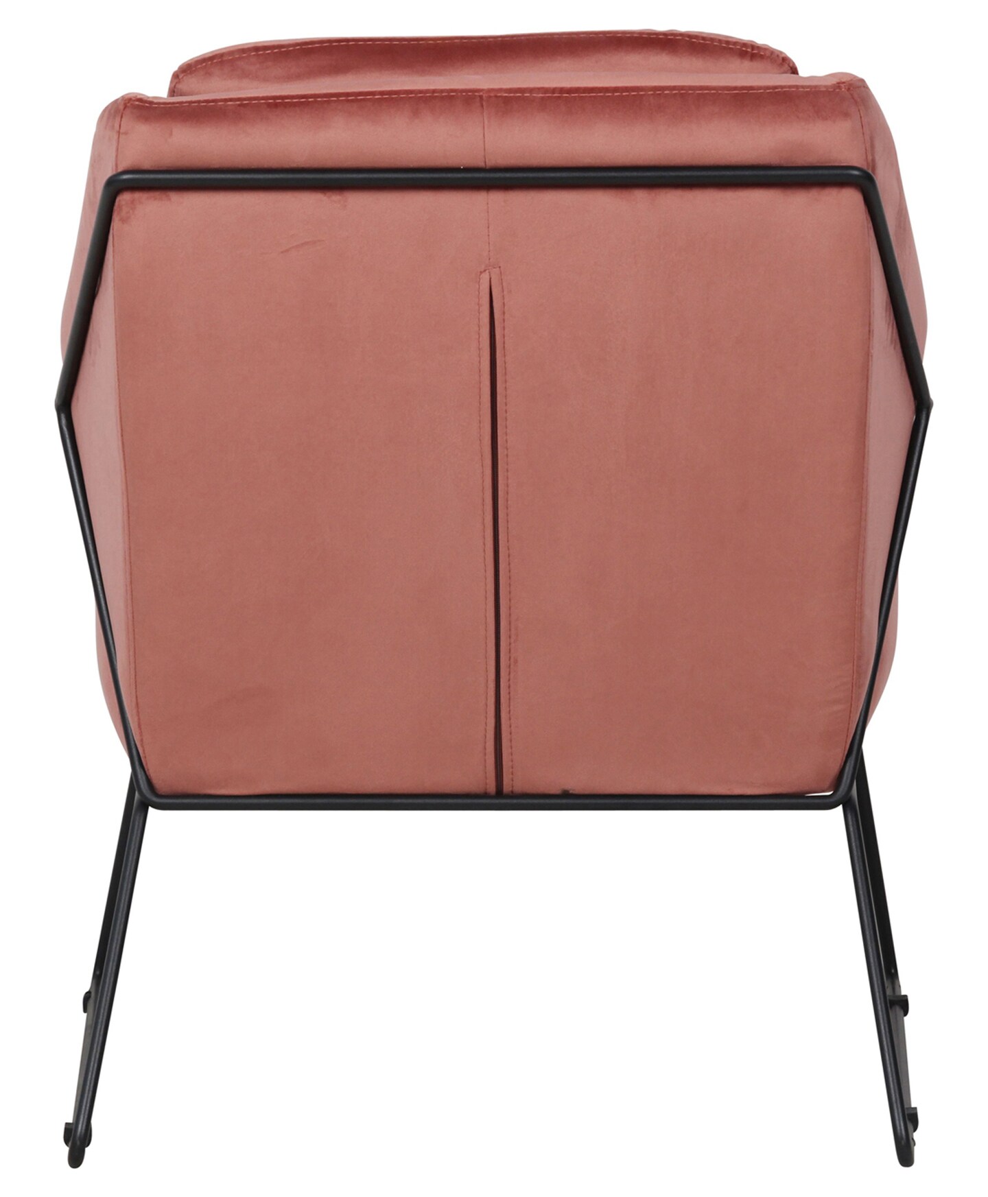 LeisureMod Harmony Velvet Accent Armchair