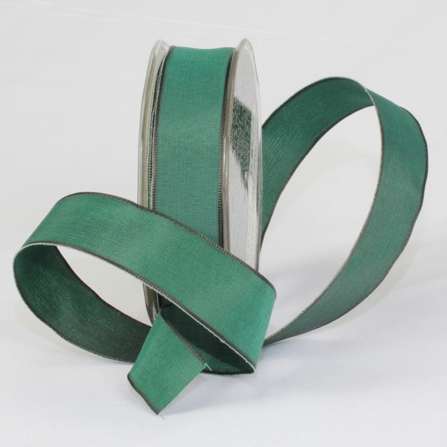 The Ribbon People Hunter Green Solid Wired Craft Ribbon 1&#x22; x 54 Yards