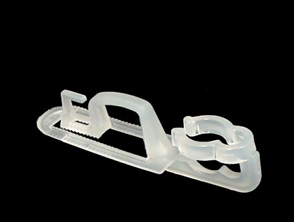 Dyno 50ct All-in-One Gutter and Shingle Outdoor Christmas Light Hook Clips