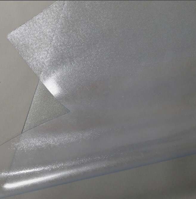Clear PVC Protective Chair Mat For Office Rolling Chair