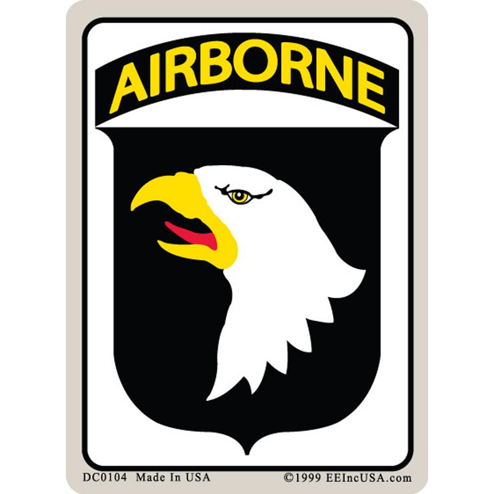 U.S. Army 101st Airborne Sticker 2-3/4&#x22;X4&#x22;