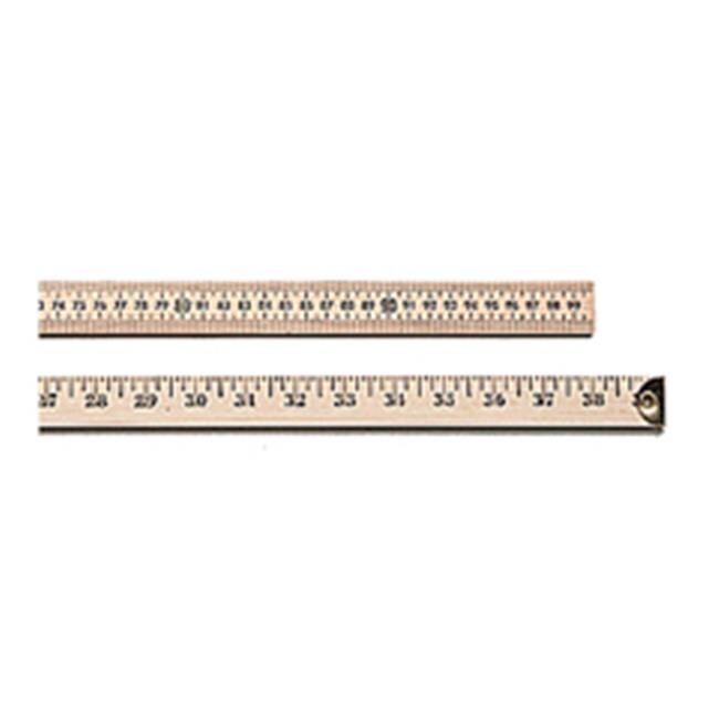  Westcott Wooden Meter Stick With Brass Tips, 39 1/2