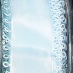 The Ribbon People Blue Pico Loop Edged Wired Craft Ribbon 1.5&#x22; x 27 Yards