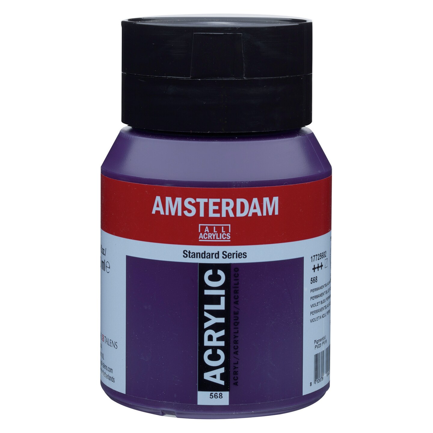 Amsterdam Standard Series Acrylic Paint, 500ml, Permanent Blue Violet