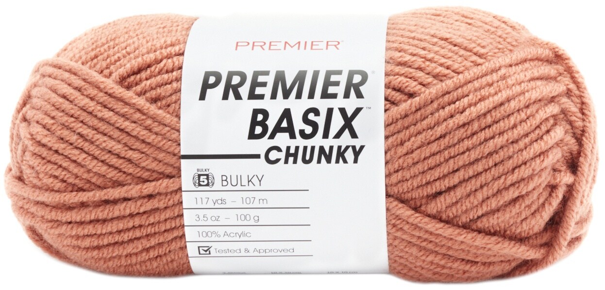 Premier Basix Chunky Yarn-Terracotta
