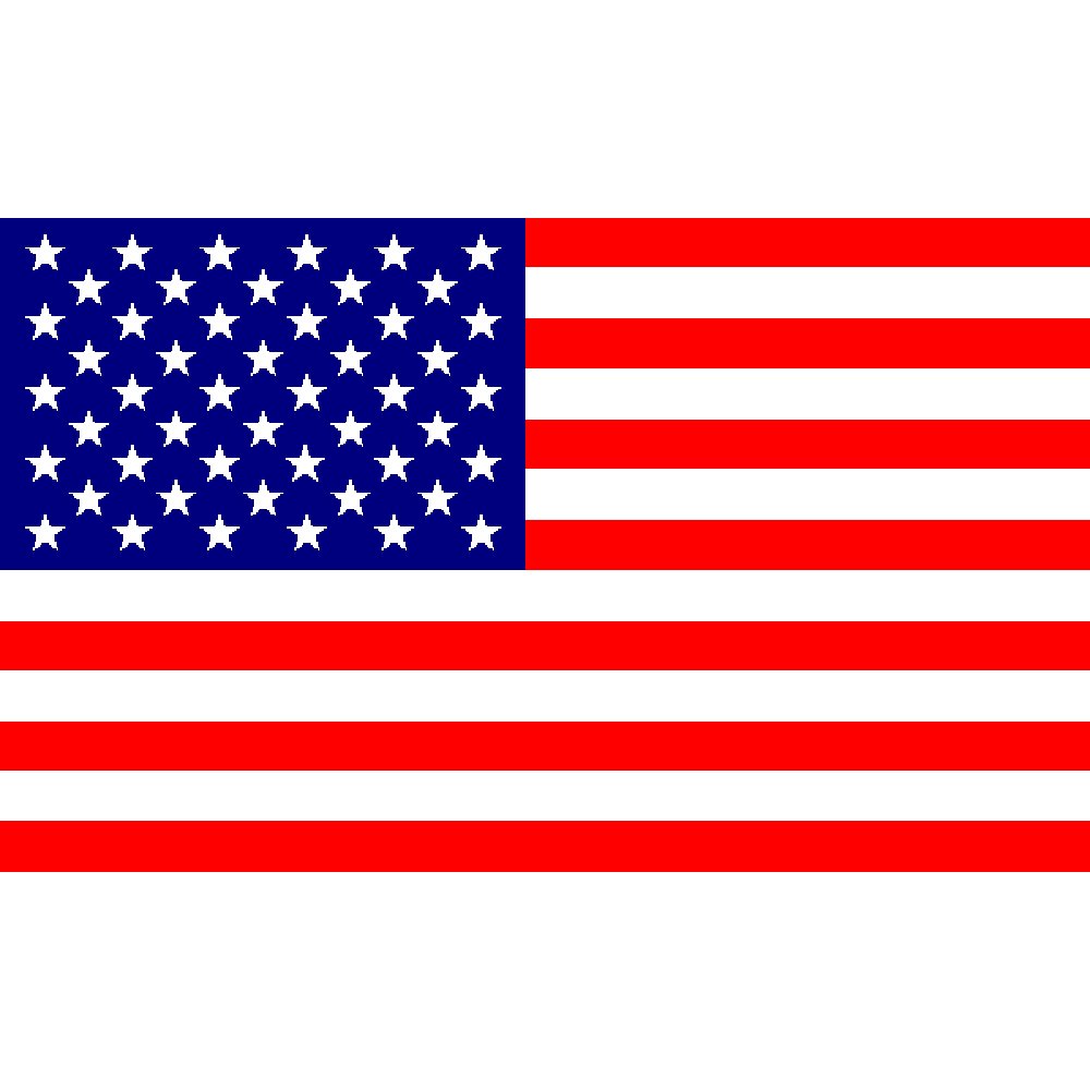 American Flag On A Stick 12&#x22; x 18&#x22;