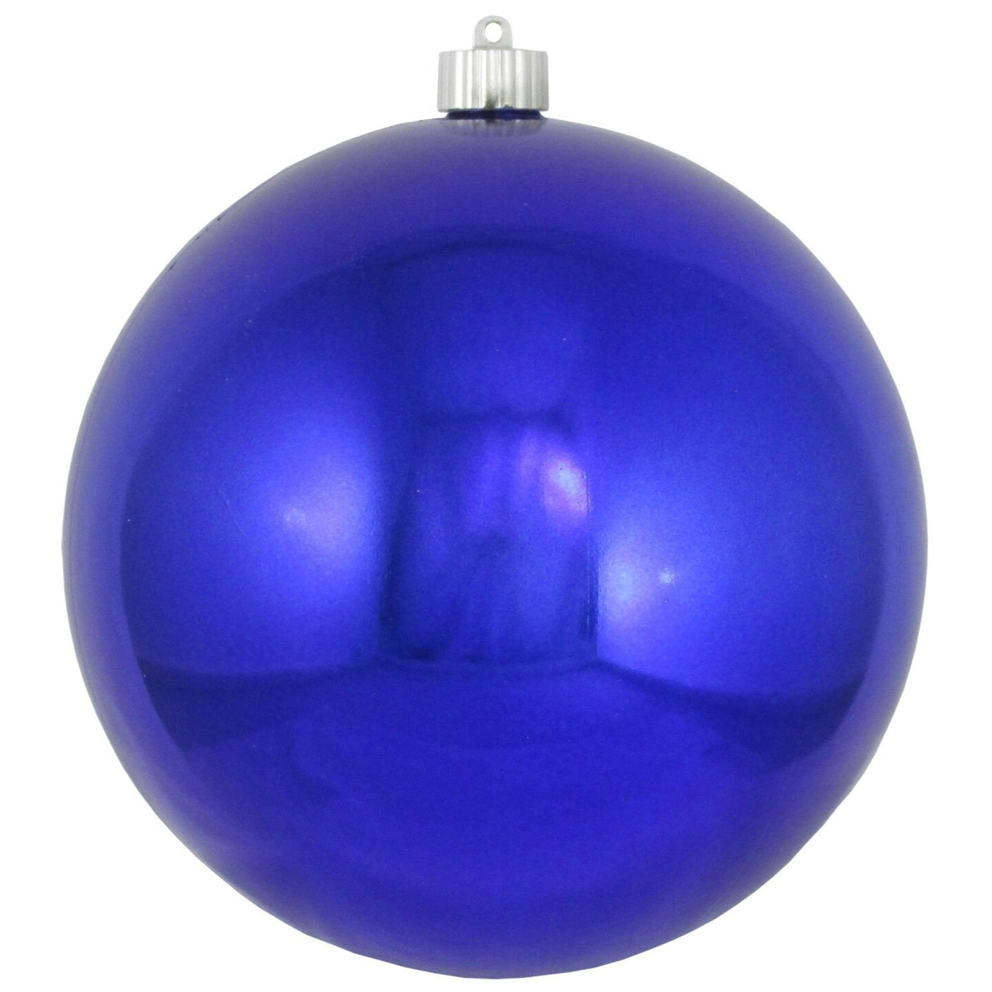 Christmas By Krebs Azure Blue Shatterproof Shiny Christmas Ball ...