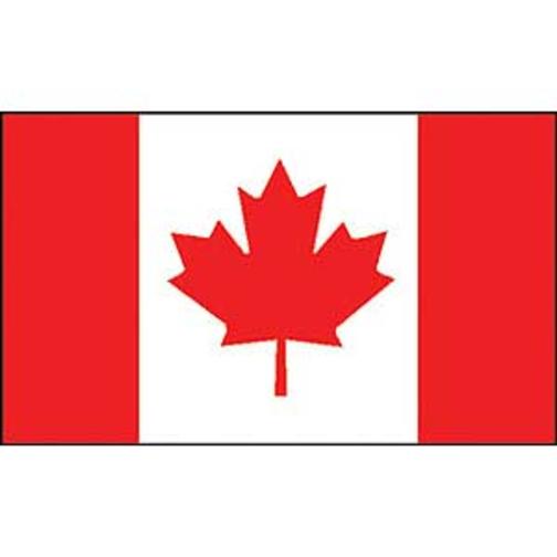 Canada Flag with Grommets 2ft x 3ft