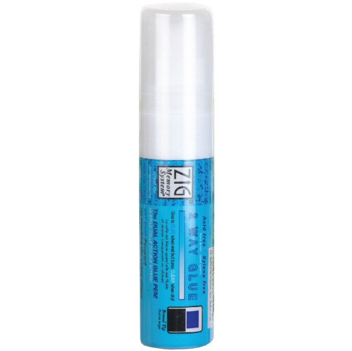 Zig Sticky Thumb 2-Way Glue Pen, 15mm Jumbo Tip, 0.88 Oz Pack of 1 Pen 372627 By American Crafts