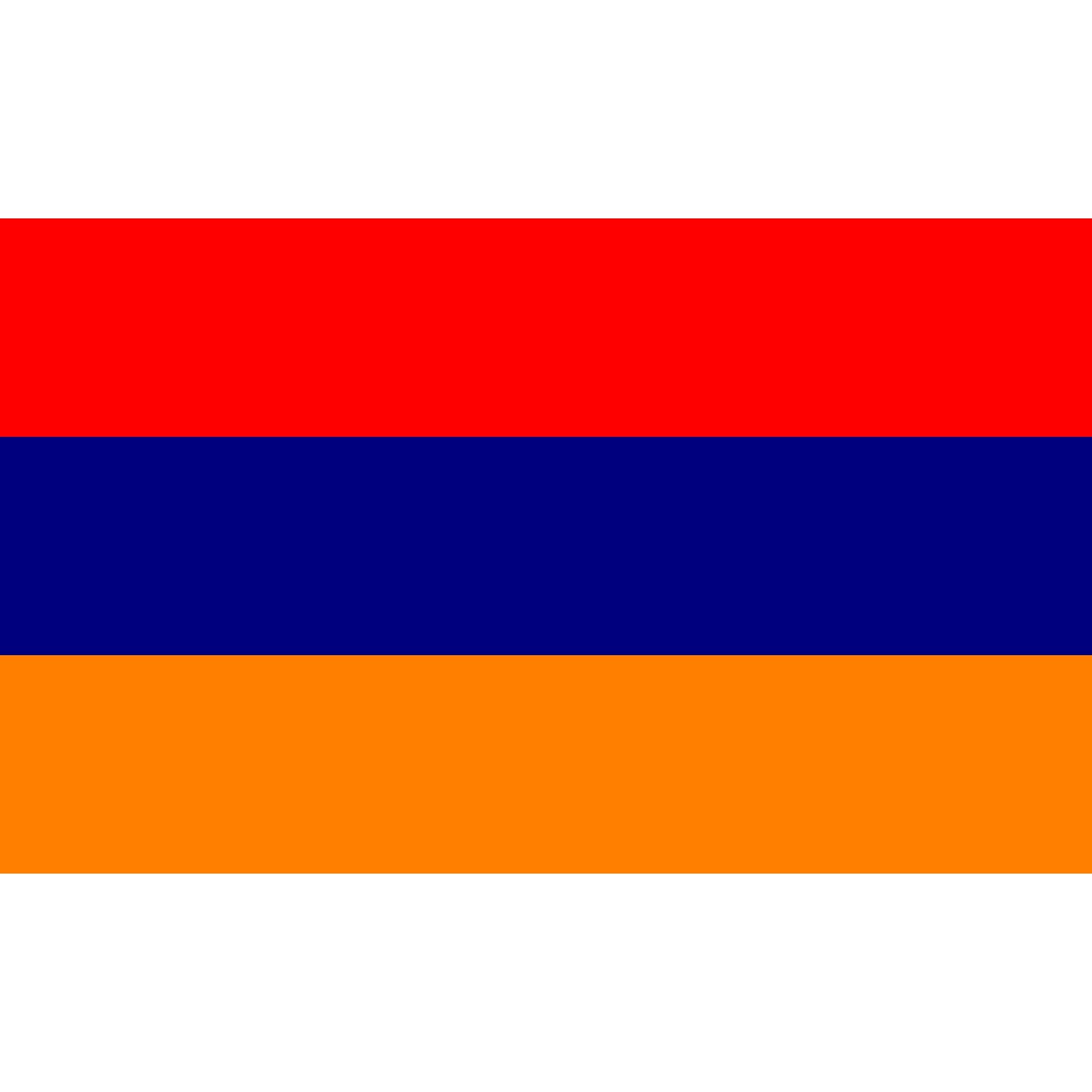 Armenia Flag with Grommets with Grommets 3ft x 5ft