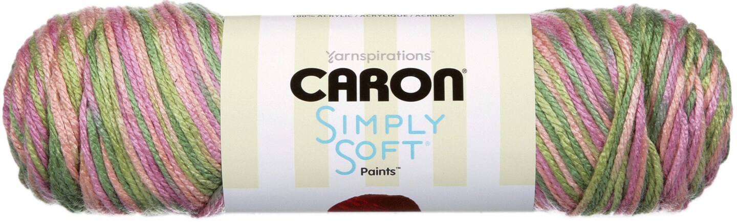 Caron Simply Soft Paints Yarn-Rose Garden