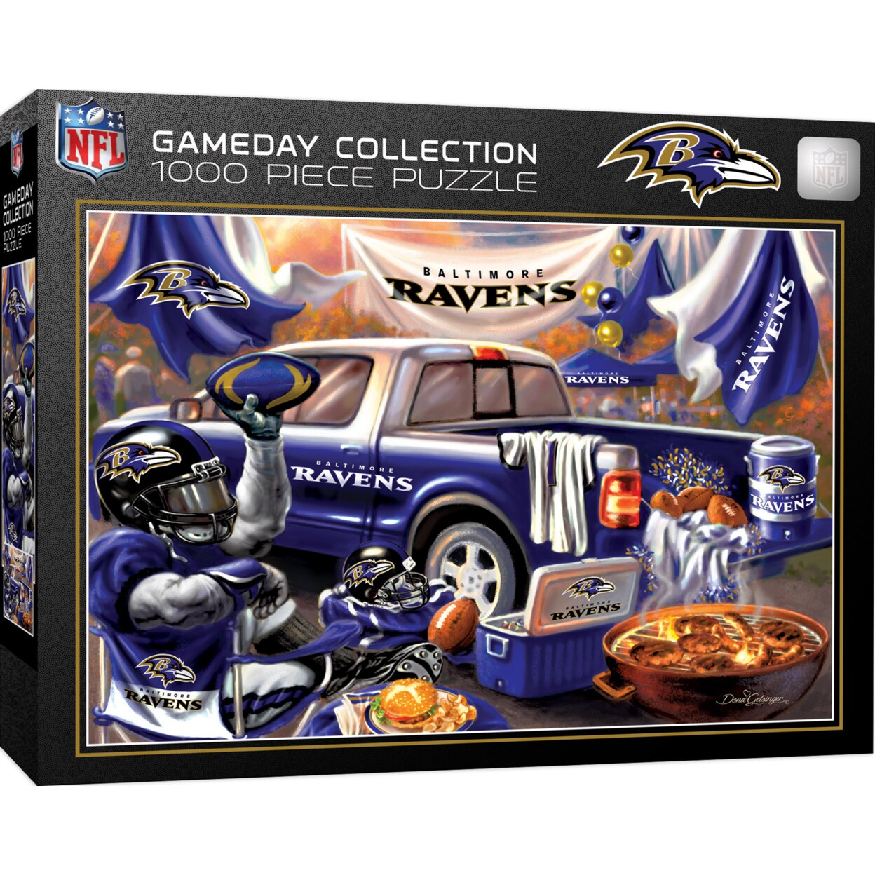 Masterpieces 1000 Piece Jigsaw Puzzle - NFL Baltimore Ravens Gameday